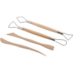 Das Clay Modelling Tools Pack of 4_2